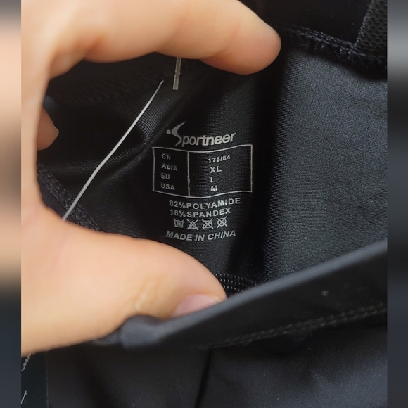 Sportneer Men's Padded Cycling Shorts - Picture 4 of 7